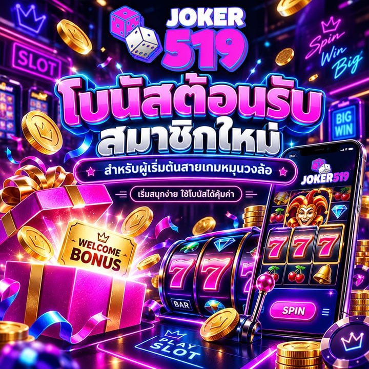 โบนัสต้อนรับสมาชิกใหม่