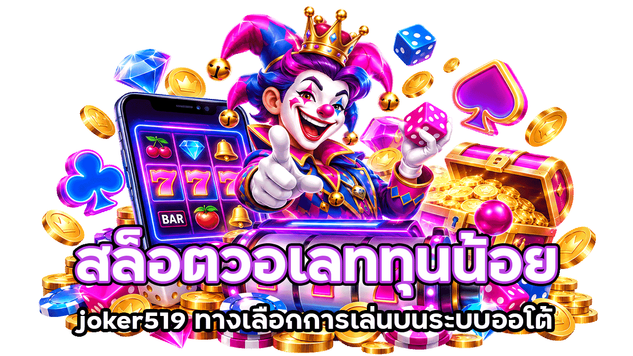 joker519 สล็อตวอเลททุนน้อย ทางเลือกการเล่นบนระบบออโต้ที่เข้าใจผู้ใช้